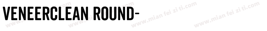 VeneerClean Round字体字体转换